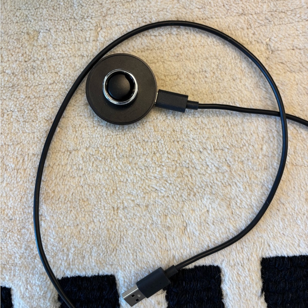 Oura ring. Gen3. Horizon Silver. Size 7